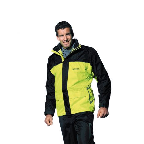 FLUO Regenjacke Übergrösse