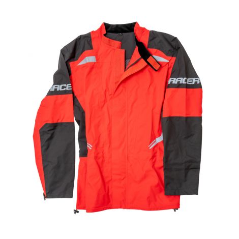  FLEX Regenjacke  Übergrößen  rot-schwarz