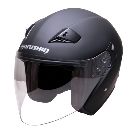 M-610 Open face - Jet helmet matt black 