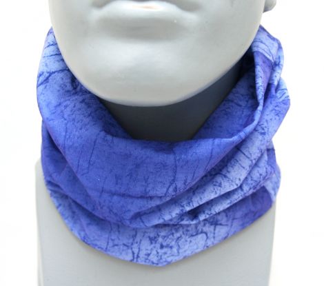 SQ NECKIE (Gesichtsmaske) blau graphic