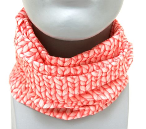 SQ NECKIE (Gesichtsmaske) rot graphic