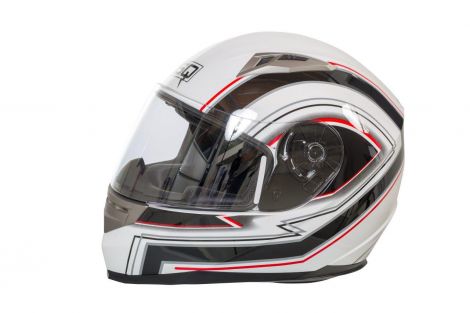 TEMPO II weiß-rot-schwarz